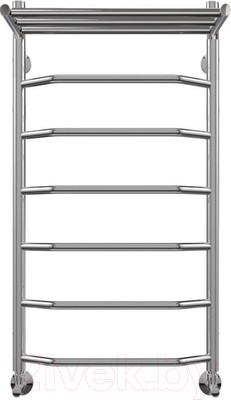 Полотенцесушитель водяной GRANULA Трапеция 50x100 с полкой (нижнее подключение)