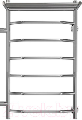 Полотенцесушитель водяной GRANULA Трапеция 50x80 с полкой (боковое подключение, левое)