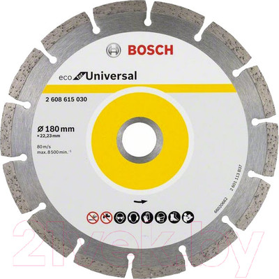 Отрезной диск алмазный Bosch 2.608.615.030