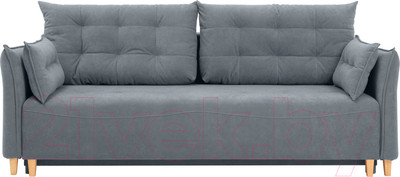 Диван KRONES Цезарь 3 (велюр графит)