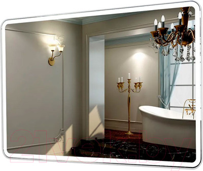 Зеркало Пекам Marta 1 110x80 / marta1-110x80B (с подсветкой, с бесконтактным сенсором)