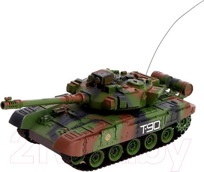 Радиоуправляемая игрушка Автоград Танк Т90 / 9236574 (зеленый)