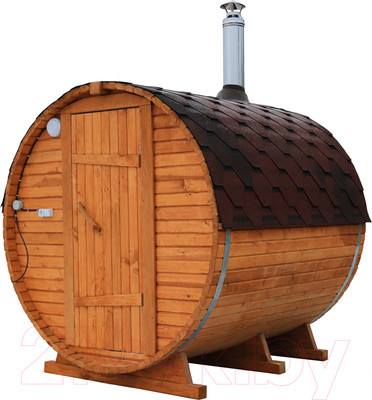 Баня-бочка КомфортПром 10331342 (2м)