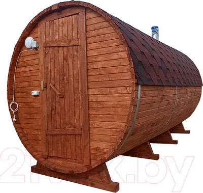 Баня-бочка КомфортПром 10331348 (4м)