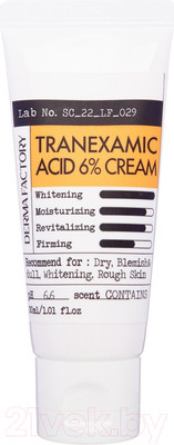 Крем для лица Derma Factory Tranexamic Acid 6% Cream (30мл)