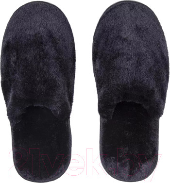 Тапочки домашние Amaro Home Закрытый нос / HOME-4004-BIO-36 (р-р 36-38, черный)
