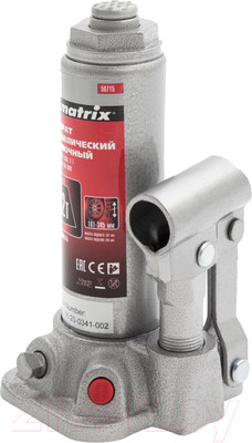 Бутылочный домкрат Matrix 50715