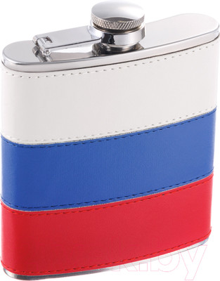 Фляга S.Quire W001RU-6 (белый/синий/красный)