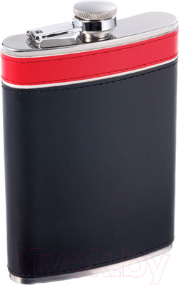 Фляга S.Quire W124-8 (черный/красный)