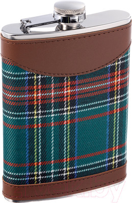 Фляга S.Quire W201-8 (коричневый/клетка)