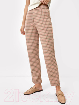 Штаны Mark Formelle 182436 (р.164/170-90, персиковая лапка на жемчужном)