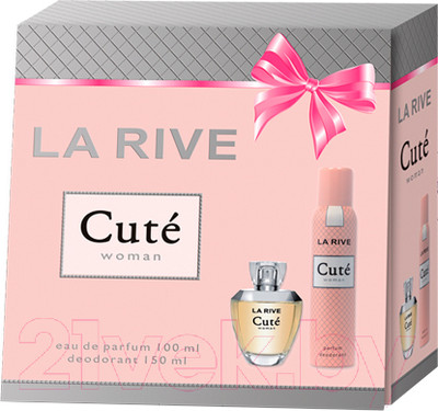 Парфюмерный набор La Rive Cute Парфюмерная вода 100мл+Дезодорант 150мл