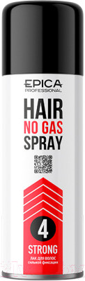 Лак для укладки волос Epica Professional Strong Сильной фиксации (200мл)