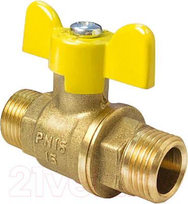 Шаровой кран Valfex НР/НР 1/2" / VF.279.LB3.012 (ручка-бабочка)