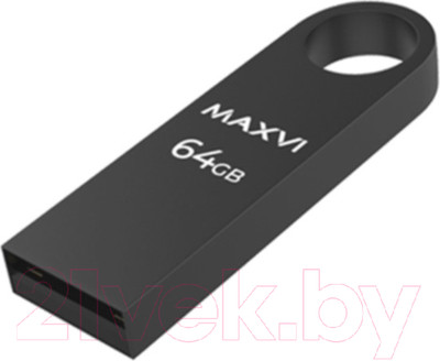 USB flash накопитель Maxvi MK 64GB 2.0 (темно-серый)