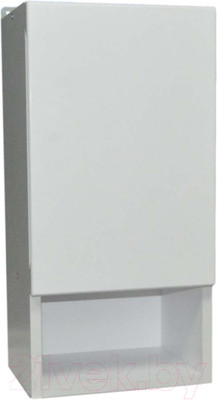 Шкаф для ванной Гамма 40.03 (белый, правый)