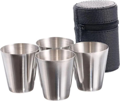 Набор шотов S.Quire C006 (4шт, серебристый)