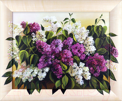 Картина Декарт Букет сирени 8Л0398 (в раме)