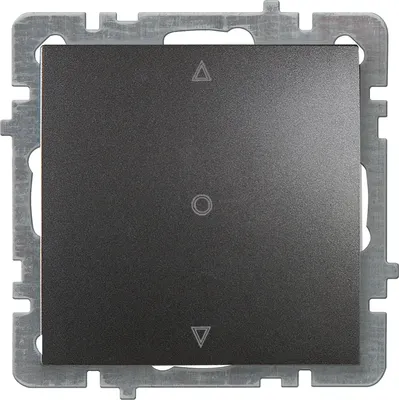 Выключатель Nilson 24160469 (антрацит)