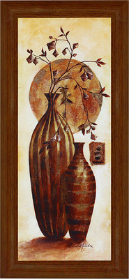 Картина Декарт Коричневая ваза-1 8Л3342 (в раме)