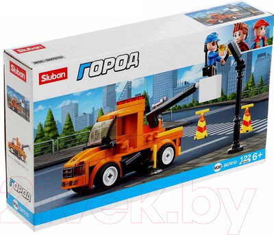 Конструктор Sluban Город. Машина электросетей / 5146973