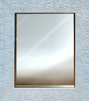 Зеркало Декарт Настенное в раме 8Л3215 (белый перламутр)