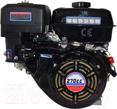Двигатель бензиновый Lifan 177F D25 (9 л.с.)