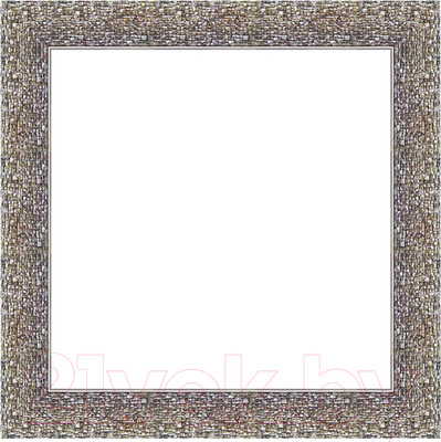 Рамка Декарт 40x40 8Л3091 (бежевый/золото)