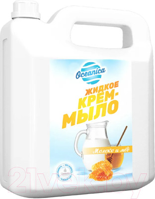 Мыло жидкое Oceanica Молоко и мед (5л)
