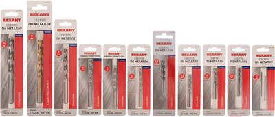 Набор сверл Rexant 91-0595 (11шт)