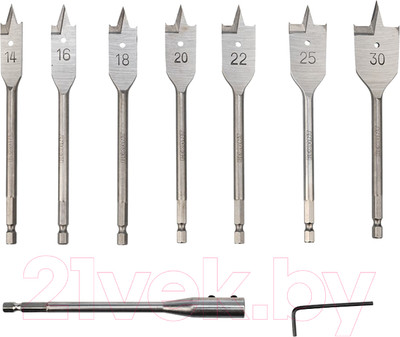 Набор сверл Kranz KR-91-0762 (9шт)