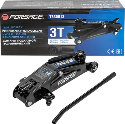 Подкатной домкрат Forsage F-T830013 (4083)