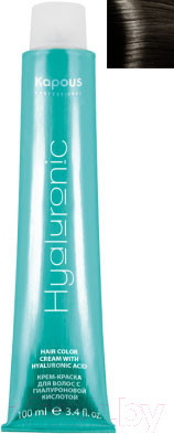 Крем-краска для волос Kapous Hyaluronic Acid с гиалуроновой кислотой 6.00 (темный блонд интенсивный)