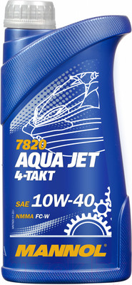 Моторное масло Mannol 4-Takt Aqua Jet 10W40 / MN7820-1 (1л)