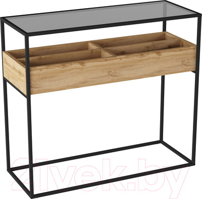 Консольный столик Калифорния мебель Кассо (дуб вотан)