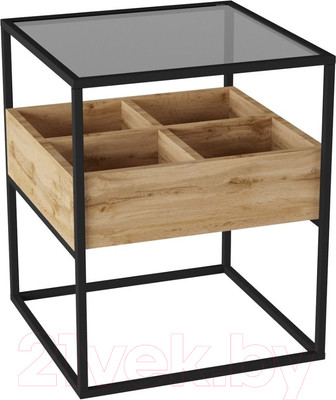 Прикроватная тумба Калифорния мебель Кассо (дуб вотан)