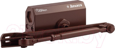 Доводчик с рычагом Нора-М Isparus 410 (коричневый)