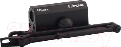 Доводчик с рычагом Нора-М Isparus 410 (черный)