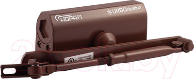 Доводчик с рычагом Нора-М URBOnization 520 (коричневый)