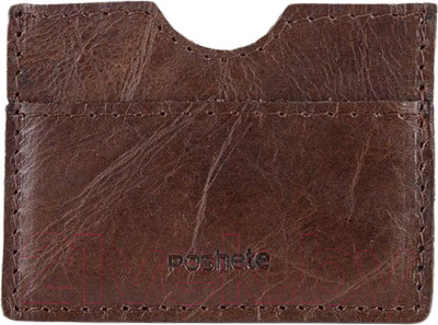 Кардхолдер Poshete 196-38327KP-19-DBW (коричневый)