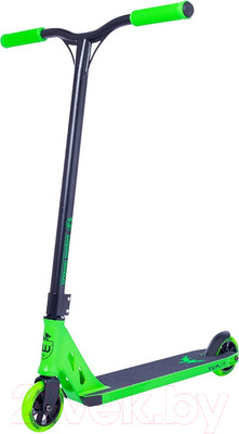 Самокат трюковый LONGWAY Summit SAMMIT-BG (черный/зеленый)