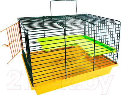 Клетка для грызунов ЗООМарк 2-х этажная / 120