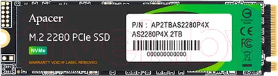 SSD диск Apacer 2TB (AP2TBAS2280P4X-1)