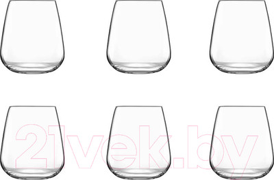 Набор стаканов Luigi Bormioli Meravigliosi Stemless / 12766/01 (6шт)