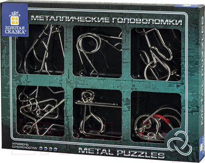 Набор головоломок Золотая сказка Medium level / 664926 (6шт)