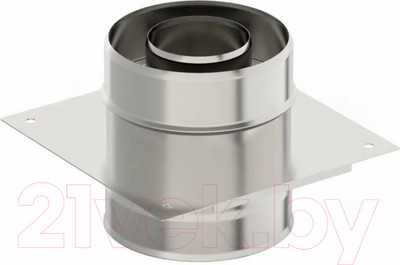 Площадка монтажная для дымохода UMKPRO 150х220 AISI 439/439 1мм/0.5мм (К) (260х340)