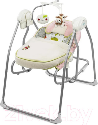 Качели для новорожденных Nuovita Migliore (зеленая роза)