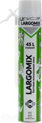 Пена монтажная Largomix Всесезонная бытовая (750мл)