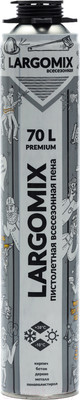 Пена монтажная Largomix Premium всесезонная пистолетная (900мл)