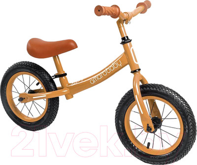 Беговел Amarobaby Road Racer / AB22-34RR/12 (коричневый)